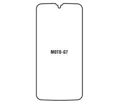 Hydrogel - Privacy Anti-Spy ochranná fólie - Motorola Moto G7