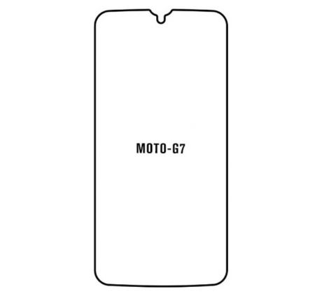 Hydrogel - Privacy Anti-Spy ochranná fólie - Motorola Moto G7