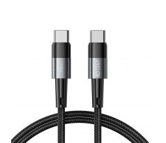 NABÍJECÍ A DATOVÝ KABEL TECH-PROTECT ULTRABOOST TYPE-C CABLE PD60W/3A 100CM GREY