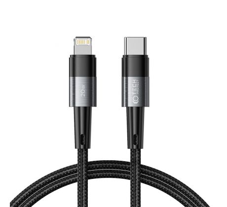 NABÍJECÍ A DATOVÝ KABEL TECH-PROTECT ULTRABOOST LIGHTNING CABLE PD20W/3A 100CM GREY