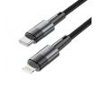 NABÍJECÍ A DATOVÝ KABEL TECH-PROTECT ULTRABOOST LIGHTNING CABLE PD20W/3A 100CM GREY