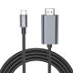 KABEL TECH-PROTECT ULTRABOOST CABLE TYPE-C TO HDMI 4K 60HZ 200CM BLACK