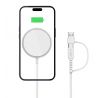 BEZDRÁTOVÁ NABÍJEČKA TECH-PROTECT QI15W-A25 MAGNETIC MAGSAFE WIRELESS CHARGER WHITE