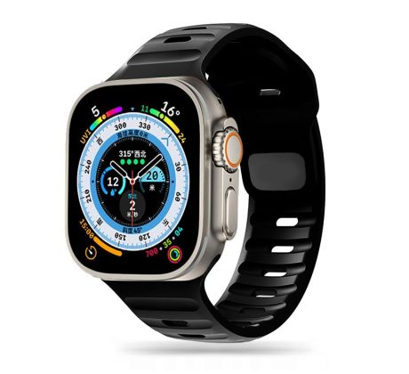 ŘEMÍNEK TECH-PROTECT ICONBAND LINE APPLE WATCH 4 / 5 / 6 / 7 / 8 / 9 / SE / ULTRA 1 / 2 (42 / 44 / 45 / 49 MM) BLACK