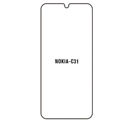 UV Hydrogel s UV lampou - ochranná fólie - Nokia C31