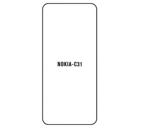 Hydrogel - ochranná fólie - Nokia C31