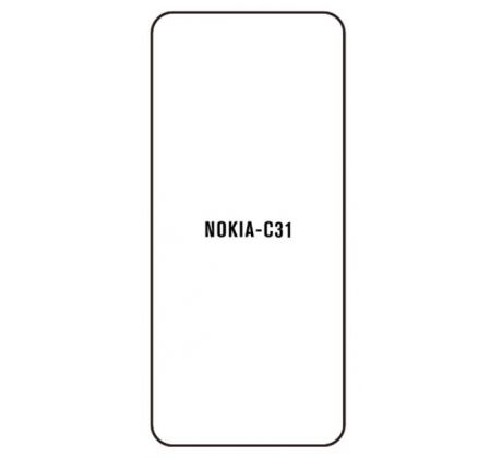 Hydrogel - ochranná fólie - Nokia C31