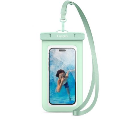 VODĚODOLNÉ POUZDRO SPIGEN A601 UNIVERSAL WATERPROOF CASE MINT