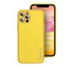 LEATHER Case  Xiaomi Redmi Note 12 4G žlutý
