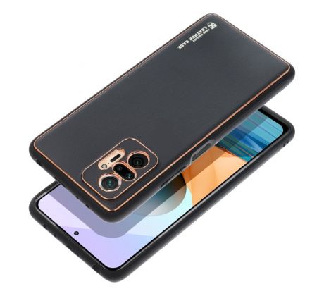 LEATHER Case  Xiaomi Redmi Note 12 4G černý