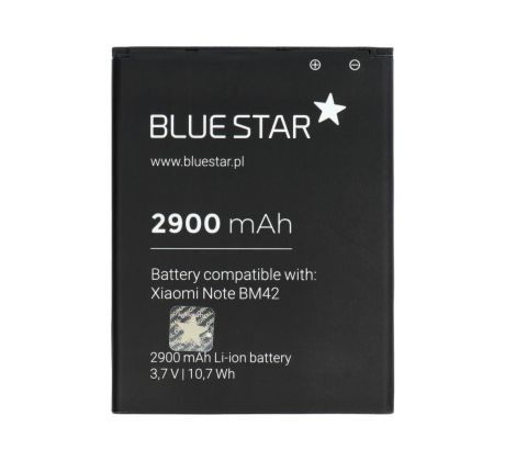 Baterie Xiaomi Mi Note (BM42) 2900 mAh Li-Ion Blue Star