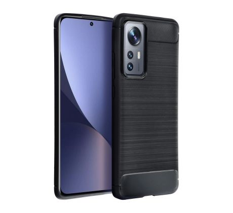 CARBON Case  Xiaomi Redmi Note 12 Pro 4G černý