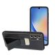 LEATHER Case Kickstand  Samsung Galaxy A34 5G černý