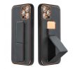 LEATHER Case Kickstand  Samsung Galaxy A34 5G černý