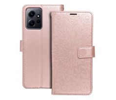 MEZZO Book   Xiaomi Redmi Note 12 5G mandala rose zlatý