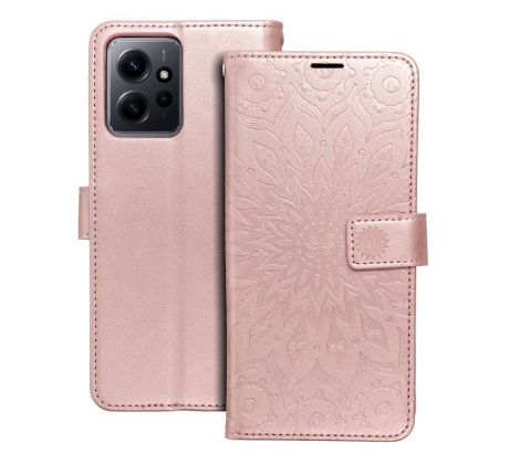 MEZZO Book   Xiaomi Redmi Note 12 5G mandala rose zlatý