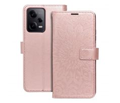 MEZZO Book   Xiaomi Redmi Note 12 Pro 5G mandala rose zlatý