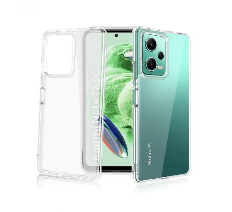 Transparentní silikonový kryt s tloušťkou 0,5mm  - Xiaomi Redmi Note 12S průsvitný