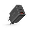 SÍŤOVÁ NABÍJEČKA NA MOBIL A TABLET TECH-PROTECT NC30W 3-PORT NETWORK CHARGER PD30W/QC3.0 BLACK