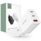 SÍŤOVÁ NABÍJEČKA NA MOBIL A TABLET TECH-PROTECT NC30W 3-PORT NETWORK CHARGER PD30W/QC3.0 WHITE