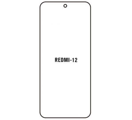Hydrogel - Privacy Anti-Spy ochranná fólie - Xiaomi Redmi 12