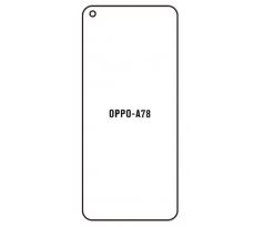 Hydrogel - ochranná fólie - OPPO A78 4G (case friendly)