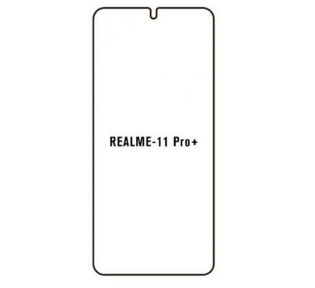 Hydrogel - ochranná fólie - Realme 11 Pro+ (case friendly) 