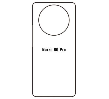 Hydrogel - matná zadní ochranná fólie - Realme Narzo 60 Pro 5G