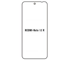 Hydrogel - matná ochranná fólie - Xiaomi Redmi Note 12R 