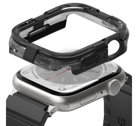 KRYT RINGKE FUSION BUMPER APPLE WATCH 4 / 5 / 6 / 7 / 8 / 9 / SE (44 / 45 MM) BLACK