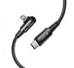 NABÍJECÍ A DATOVÝ KABEL TECH-PROTECT ULTRABOOST ”L” LIGHTNING CABLE PD20W/3A 100CM GREY