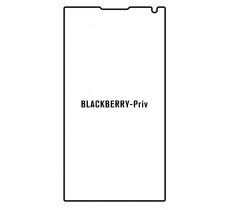 Hydrogel - ochranná fólie - BlackBerry Priv