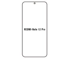 Hydrogel - Privacy Anti-Spy ochranná fólie - Xiaomi Redmi Note 12 Pro 4G