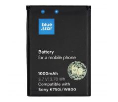 Baterie Sony Ericsson K750i/W800/W550i/Z300 1000 mAh Li-Ion (BS) PREMIUM