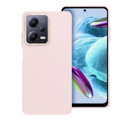 FRAME Case  Xiaomi Redmi Note 12 Pro 5G powder růžový