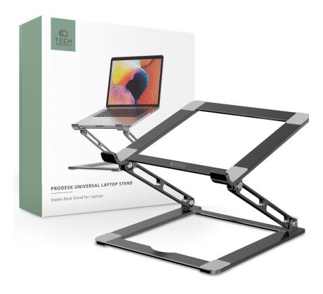 STOJAN/DRŽÁK NA NOTEBOOK TECH-PROTECT PRODESK UNIVERSAL LAPTOP STAND GREY