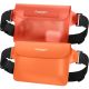 VODĚODOLNÉ POUZDRO SPIGEN A620 UNIVERSAL WATERPROOF WAIST BAG 2-PACK SUNSET ORANGE