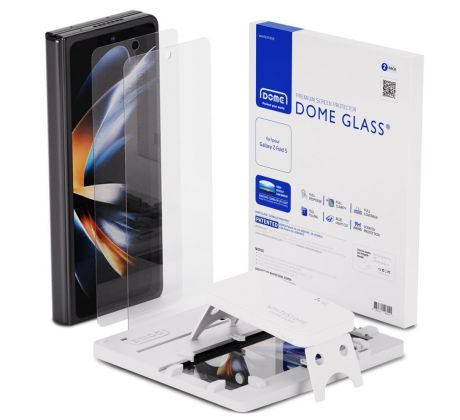 2KS V BALENÍ, SET 2 OCHRANNÝCH SKEL WHITESTONE DOME GLASS 2-PACK SAMSUNG GALAXY Z FOLD 5 CLEAR