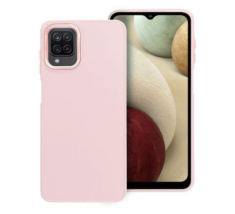 FRAME Case  Samsung Galaxy A12 powder růžový