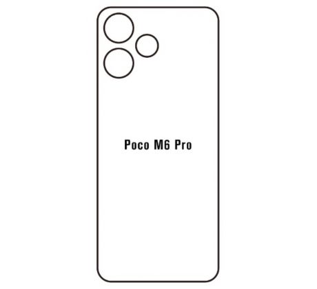 Hydrogel - zadní ochranná fólie - Xiaomi Poco M6 Pro
