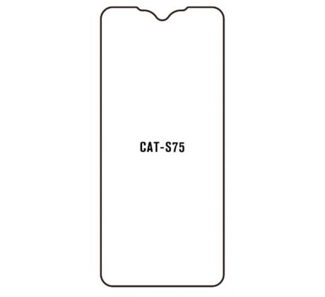 Hydrogel - ochranná fólie - CAT S75