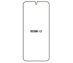Hydrogel - ochranná fólie - Xiaomi Redmi 12 5G (case friendly) 