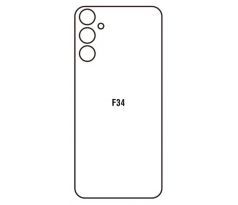 Hydrogel - matná zadní ochranná fólie - Samsung Galaxy F34 5G