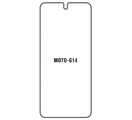 Hydrogel - matná ochranná fólie - Motorola Moto G14