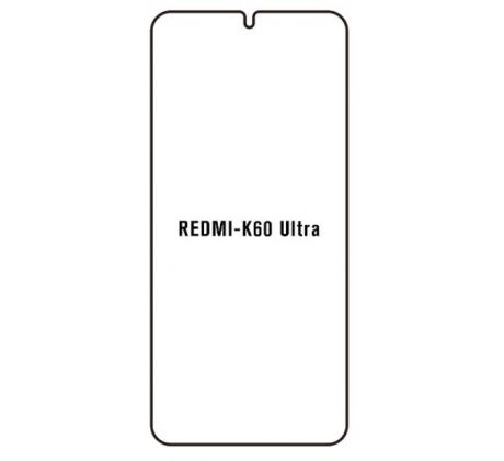 Hydrogel - matná ochranná fólie - Xiaomi Redmi K60 Ultra