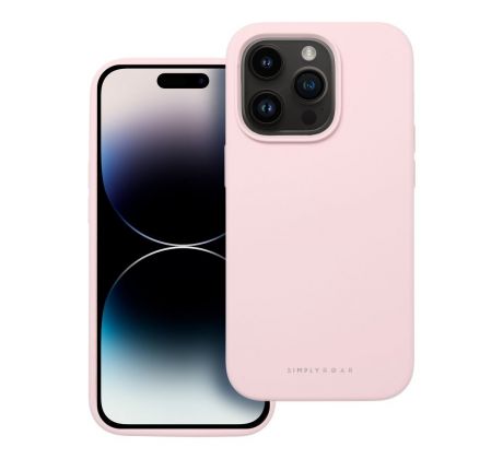Roar Cloud-Skin Case -  iPhone 14 Pro Light ružový