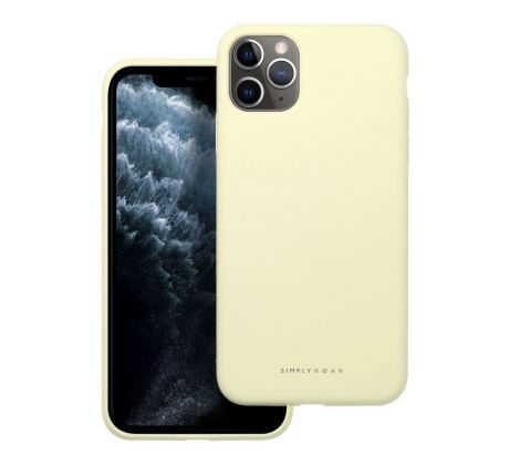 Roar Cloud-Skin Case -  iPhone 11 Pro Max Light žlutý