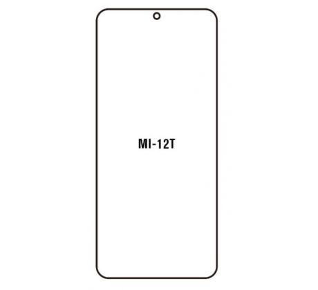 Hydrogel - ochranná fólie - Xiaomi 12T (case friendly)