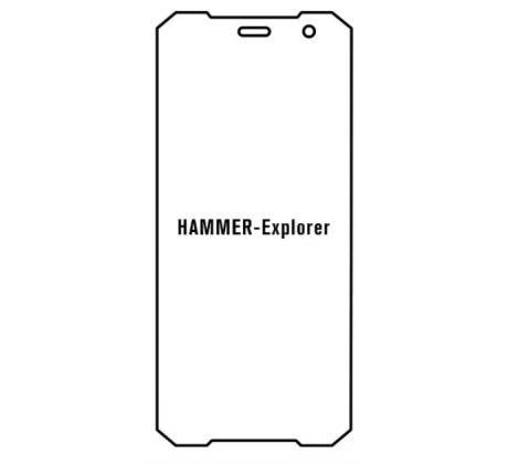 Hydrogel - ochranná fólie - MyPhone Explorer