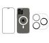 3PACK - Hydrogel + Crystal Air kryt s MagSafe + ochranné sklíčko kamery pro iPhone 13 Pro